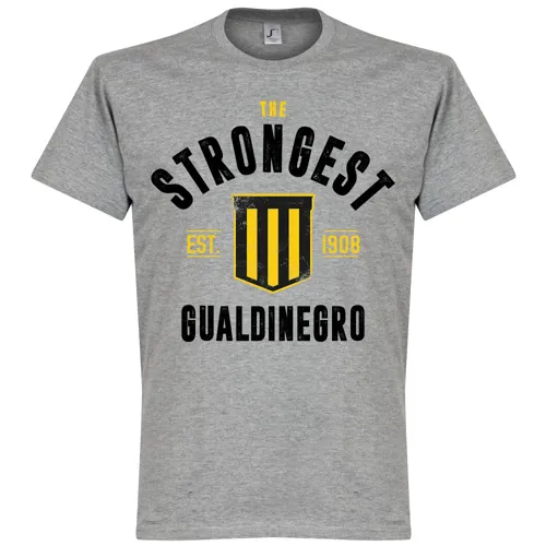 The Strongest T-Shirt EST 1908 - Grijs