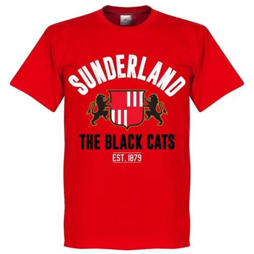 Sunderland t-shirt EST 1879 - Rood