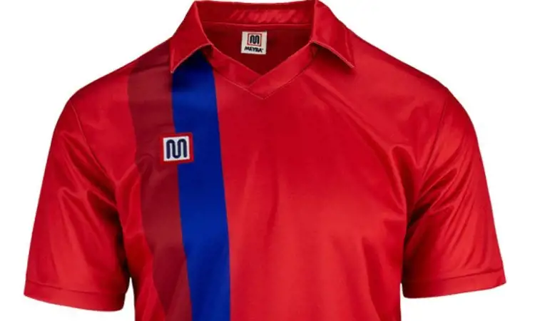 Meyba lanceert rood Barcelona uitshirt van periode 1987-1991
