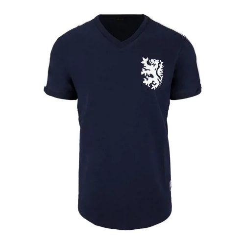 Cruyff Classics Nederland retro shirt 1974 + 14 - Blauw