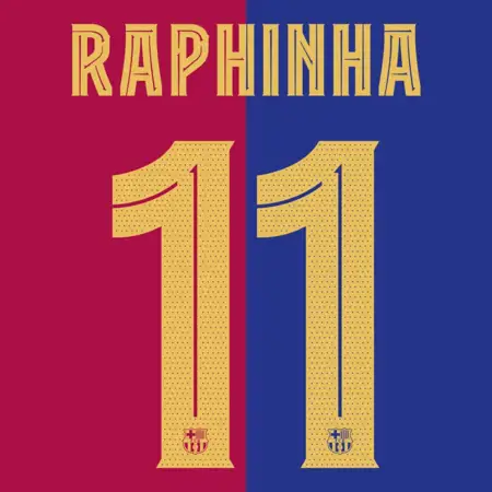 Dit is de officiële FC Barcelona bedrukking 2024-2025