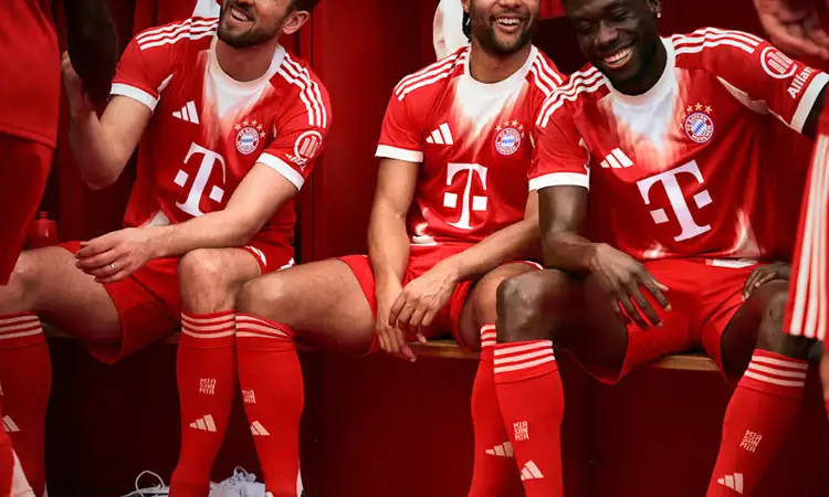 Bayern München thuisshirt 2025-2026 ode aan de stad!