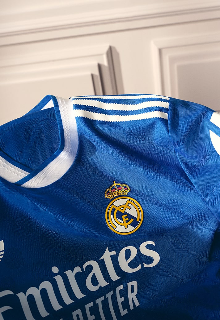 Real Madrid 3e shirt 2025-2026 geïnspireerd door tribunes Bernabéu