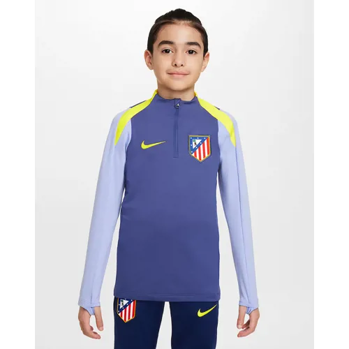 Atlético Madrid training sweater kinderen 2025-2026 - Paars/Geel