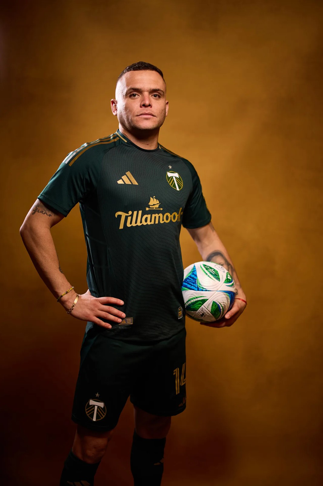 Portland Timbers thuisshirt 2025-2026 ode aan 50 jarig bestaan