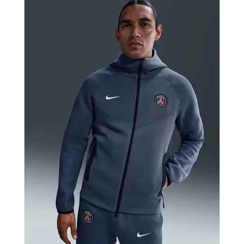 Paris Saint Germain tech fleece vest 2025-2026 - Diffused Blauw