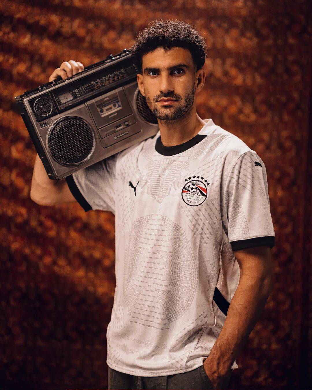 Egypte Afrika Cup 2025 voetbalshirts geïnspireerd door piramides, sfinx en Toetanchamon!