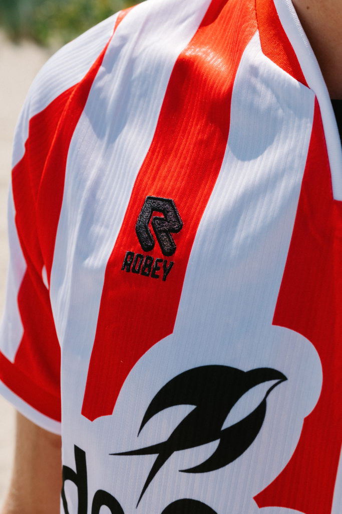Sparta Rotterdam thuisshirt 2024-2025 verdedigt Rood-Wit