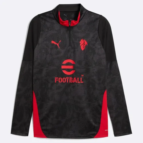 AC Mílan training sweater 2025-2026 - Zwart/Rood