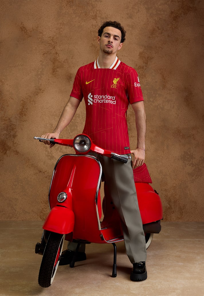 Liverpool thuisshirt 2024-2025 geïnspireerd door het Rome van 1984!