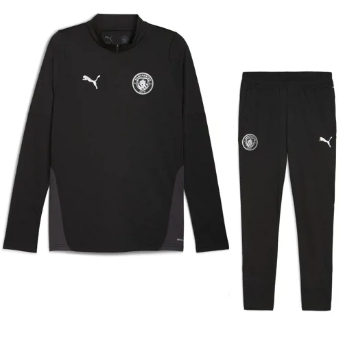 Manchester City trainingspak kinderen 2025-2026 - Zwart