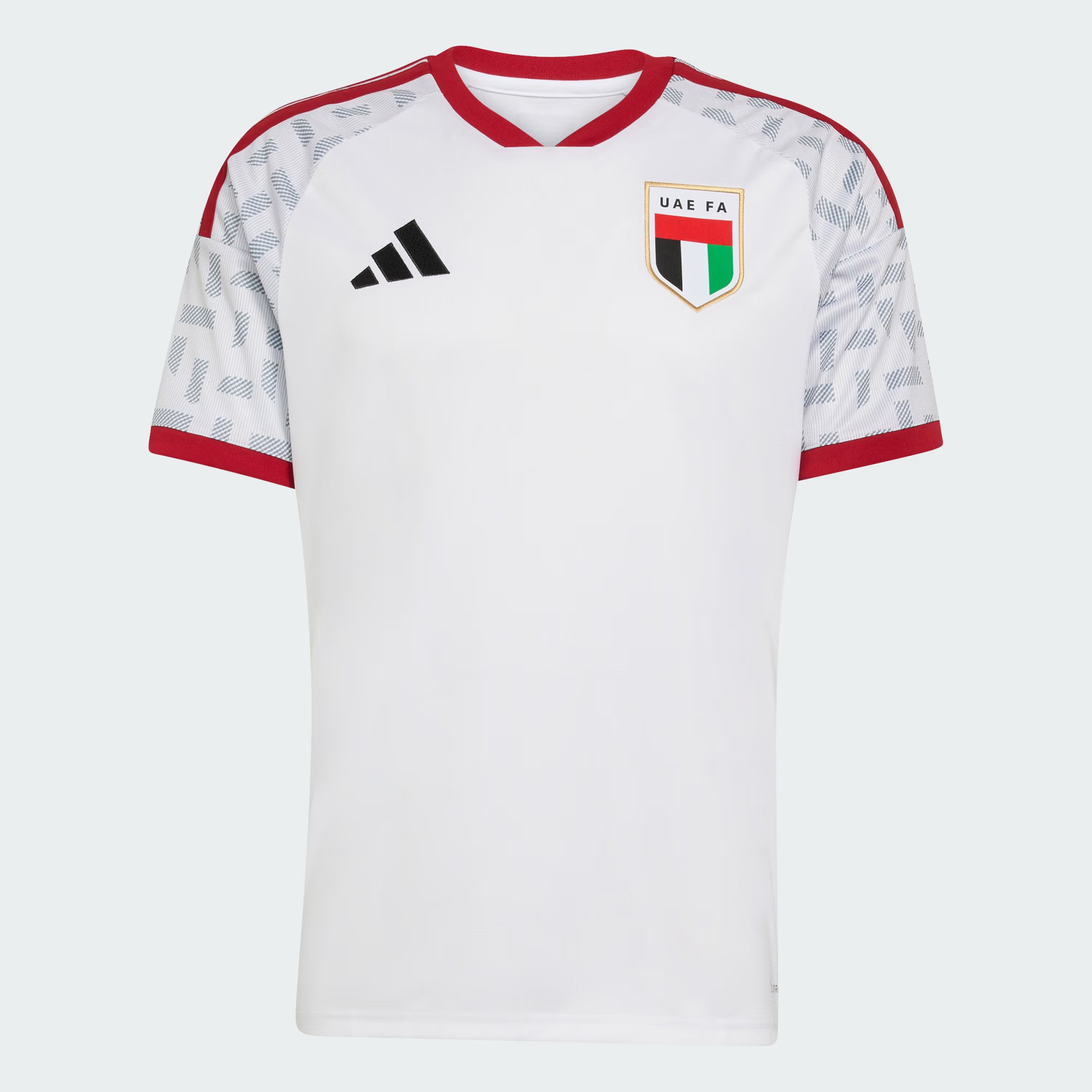 Verenigde Arabische Emiraten thuisshirt 2026-2027 in stijl logo voetbalbond 