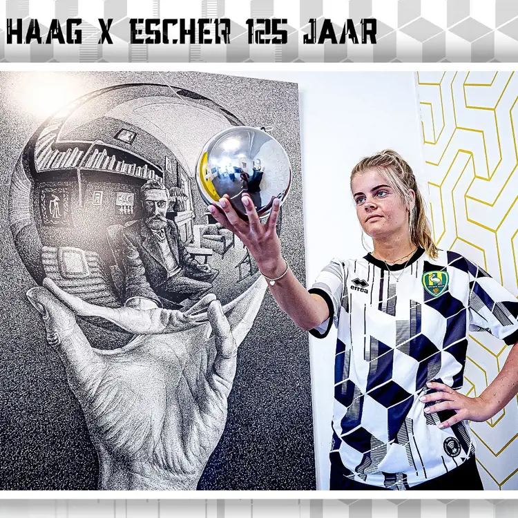ADO Den Haag Escher 3e voetbalshirt 2023-2024