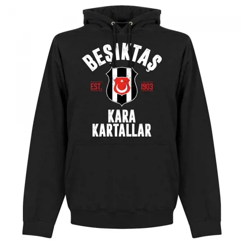 Besiktas hoodie EST 1903 - Zwart