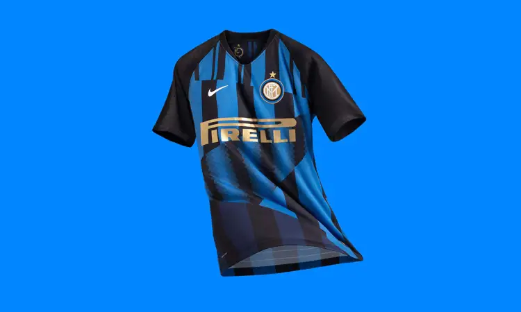 Het Inter Milan X Nike 20 years anniversary voetbalshirt
