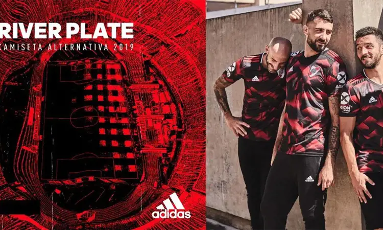 River Plate 3e shirt 2019 ode aan stadion