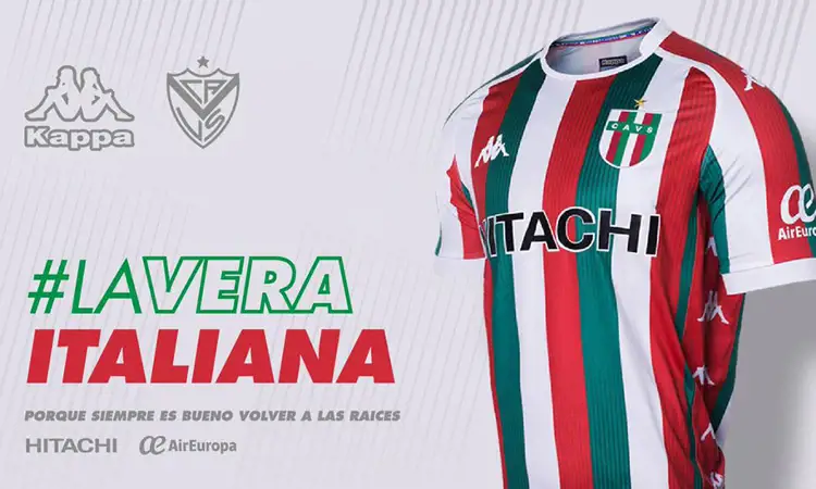 Velez Sarsfield Tricolor voetbalshirt 2019