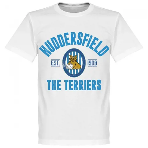 Huddersfield Town T-Shirt EST 1908 - Wit