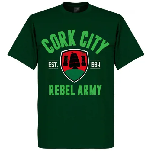 Cork City T-Shirt EST 1984 - Groen
