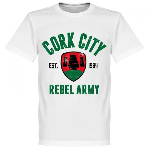 Cork City T-Shirt EST 1984 - Wit