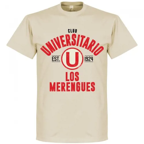 Universitario T-Shirt EST 1924 - Creme