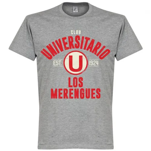 Universitario T-Shirt EST 1924 - Grijs