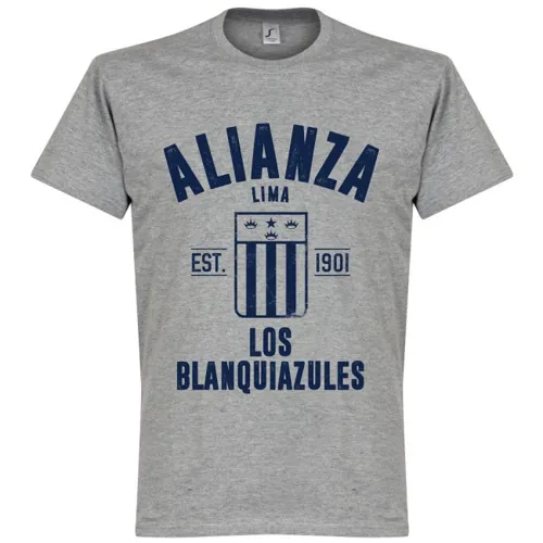 Alianza Lima T-Shirt EST 1901 - Grijs