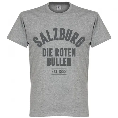 Red Bull Salzburg t-shirt EST 1903 - Grijs