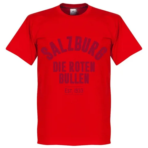 Red Bull Salzburg t-shirt EST 1903 - Rood