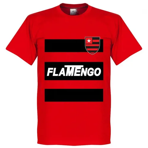 Flamengo retro t-shirt 1970's - Rood