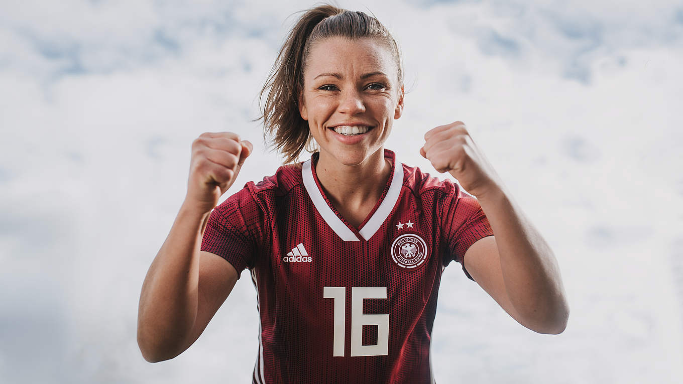 Duits vrouwenelftal uitshirt 2019-2021