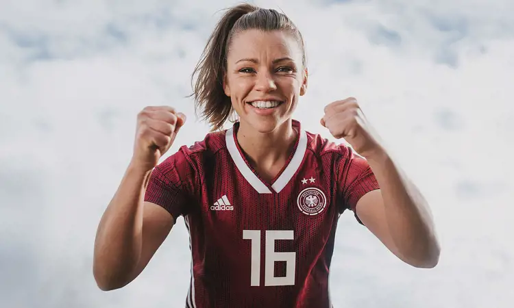Duits vrouwenelftal uitshirt 2019-2021