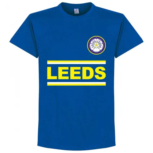 Leeds United team t-shirt - Blauw