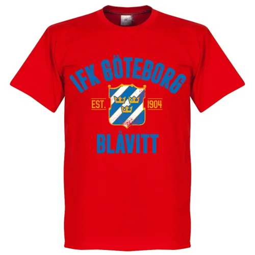 IFK Göteborg T-Shirt EST 1904 - Rood