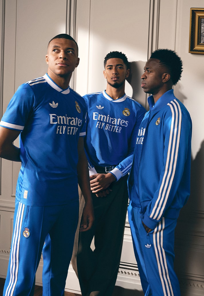 Real Madrid 3e shirt 2025-2026 geïnspireerd door tribunes Bernabéu