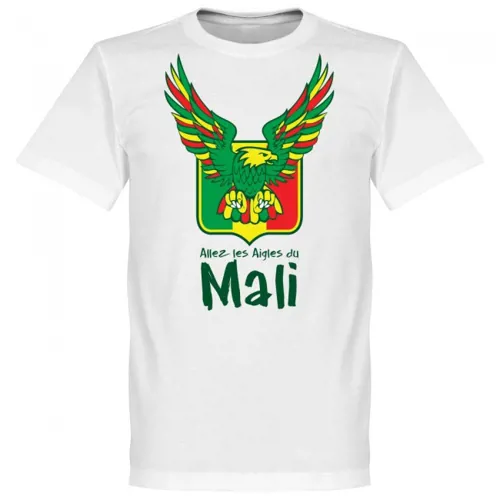 Mali fan t-shirt - Wit