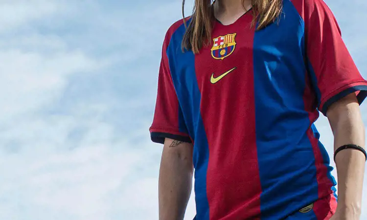 Barcelona voetbalshirt 1998-1999 opnieuw gelanceerd door Nike