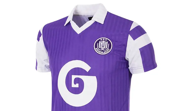 De Anderlecht retro voetbalshirts van de jaren '90 en '60