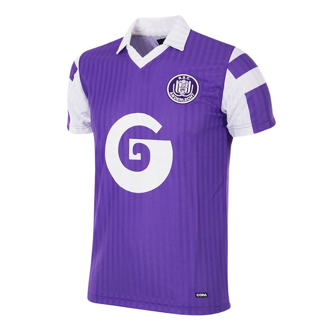 per ongeluk gevechten Frons De Anderlecht retro voetbalshirts van de jaren '90 en '60 -  Voetbalshirts.com