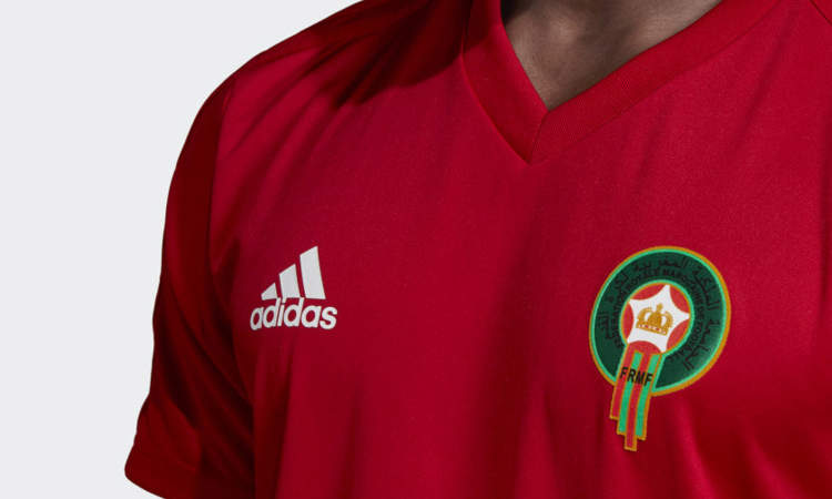 Pittig Vanaf daar Gehakt Marokko trainingsshirt en trainingsbroek 2019-2021 - Voetbalshirts.com