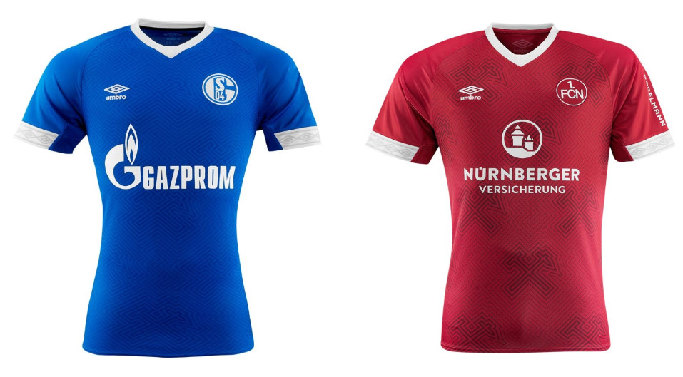 Schalke 04 en FC Nürnberg ruilen van voetbalshirt ...