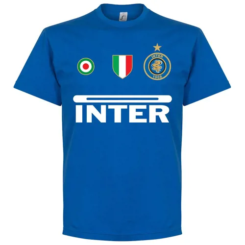 Inter Milan team t-shirt - Blauw