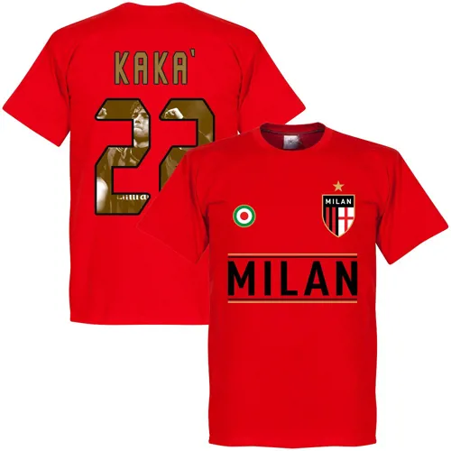 AC Milan Kaka Gallery team t-shirt - Rood
