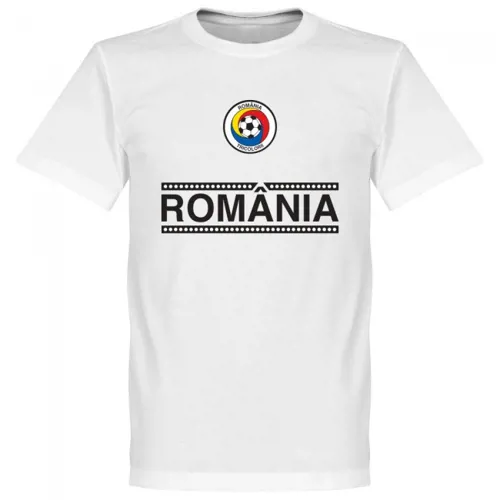Roemenië team t-shirt - Wit