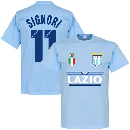Lazio Roma retro team t-shirt Signori