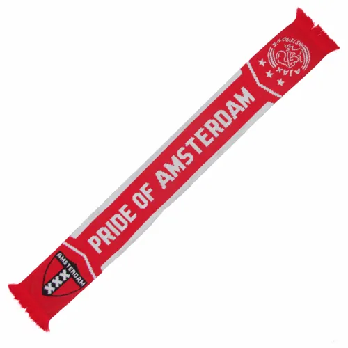 Ajax Pride of Amsterdam sjaal  - Rood/Wit