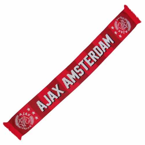 Ajax Established 1900 sjaal - Rood