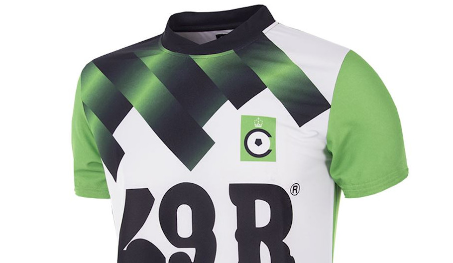Het Cercle Brugge retro voetbalshirt van 1991-1992