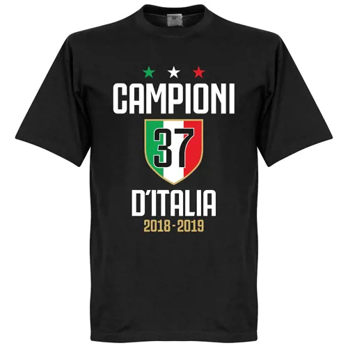 Juventus kampioens t-shirt 2019