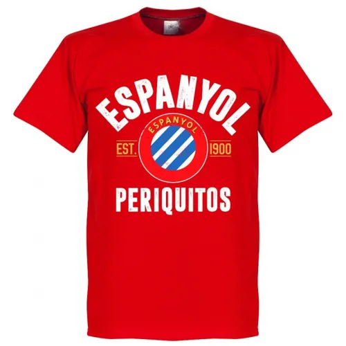 Espanyol EST 1900 t-shirt - Rood